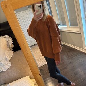 RUST colour Free people easy street tunic